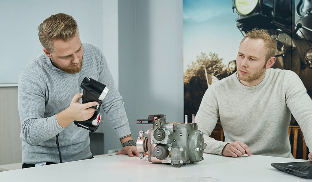 3d-skanning av rullende materiell og komponenter