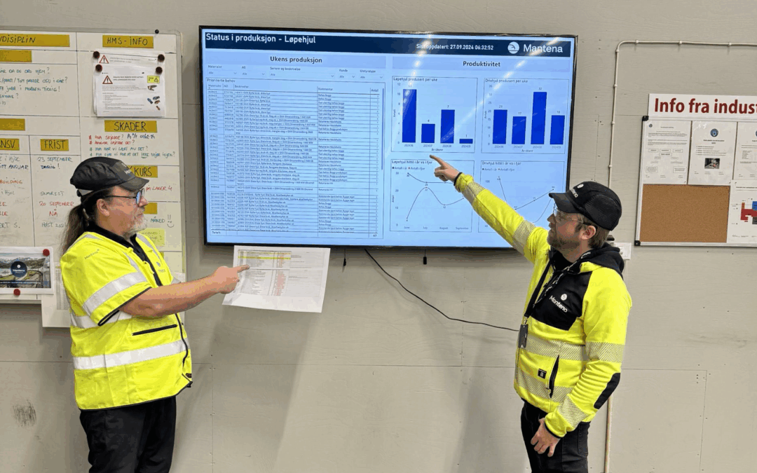 Digitalisering i praksis gir resultater i produksjonen